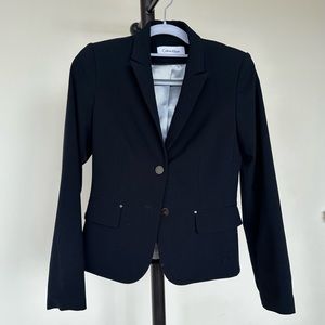 Calvin Klein Navy Blue Suit Jacket